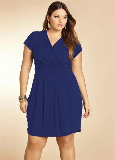 Vestido Plus Size Curto Azul Quintess Para Gordinha Moda Plus Size Online