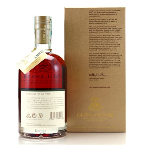 glenglassaugh 1968 single sherry cask 45 year old 1601 whisky auctioneer