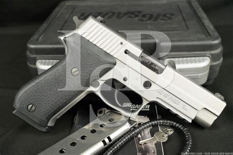 Sig Sauer P220 P 220 45 Acp Dasa Stainless Semi Automatic Pistol Mfd