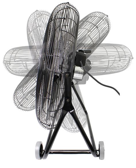 Dayton 30 In Light Duty Quiet Design Industrial Fan Mobile Floor