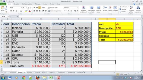 Ejemplos De Facturas En Excel