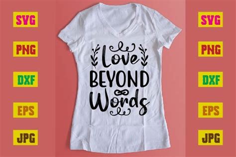Love Beyond Words Graphic By Printsvg · Creative Fabrica