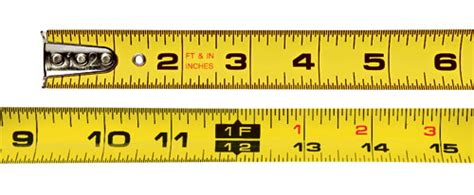 Find out the easy way to read a tape measure, even if you are not good at math. Keson PGTFD12V 12' x 5/8 inch Measuring Tape FT, 1/8, 1/16 & Fractional Decimal - FloorSupplies.net
