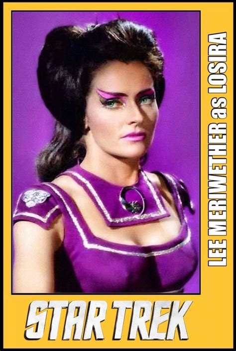 A Star Trek Poster With A Womans Face Painted In Purple