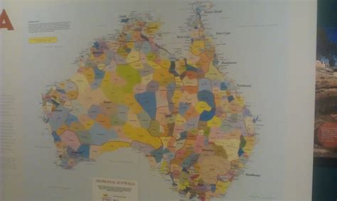 Aboriginal Languages Map Pic Taken At The Australian Museum Sydney