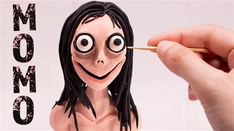 Diy Figura Del Creepypasta Momo En Clay Tutorial De Escultura De Momo