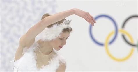 Ukrainian Ice Skater Oksana Baiul Stuns With Swan Routine From