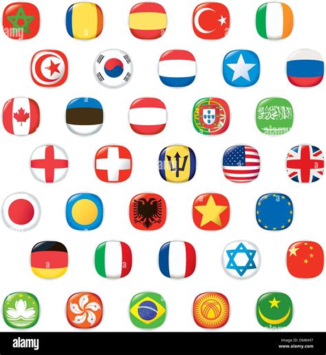 World Flags Vector Hi Res Stock Photography And Images Alamy