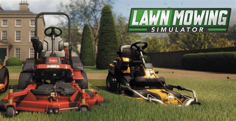Lawn Mowing Simulator Neuer Simulator Lässt Euch Rasen Mähen Ps5