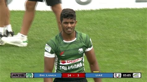 Sri Lanka V Uae Asia Rugby Mens Sevens Series Korea 7s Youtube