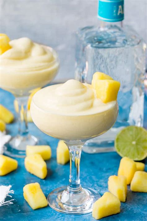 Place pineapple, lemon juice, lime juice, sugar and reserved pineapple juice in blender or food processor container; Pineapple Dole Whip Margarita - Nicky's Kitchen Sanctuary