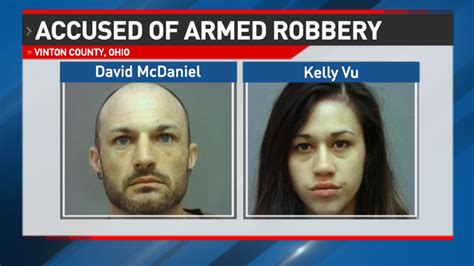 Two Arrested Accused Of Armed Robbery In Vinton County Ohio