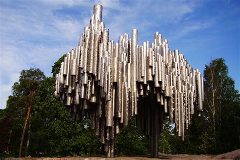 The Jean Sibelius Monument Helsinki Finland Travel Wonders
