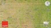 Satellite Map of Kansas