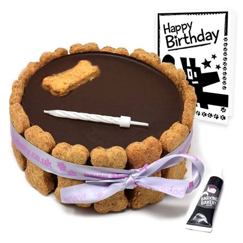 Dog Birthday Cake And Card Personalise A Cake For Your Dogs Birthday