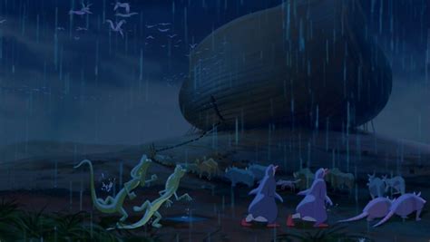 Fantasia 2000 Pomp And Circumstance The Flood Begins While The Animals