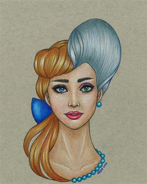 These Stunning Disney Inspired Character Mash Ups Are Mesmerizing Disney Art Drawings Disney