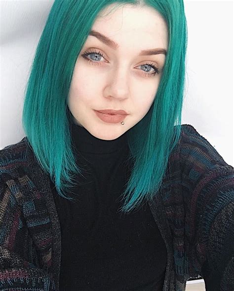 502 Likes 17 Comments Andreakagstrom On Instagram “dyed My Hair ” Dye My Hair Green Hair