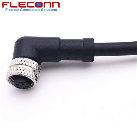 M8 Connector M8 Cable Cable Connector Molding