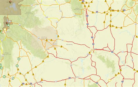 I 80 Road Conditions Wyoming Map Map