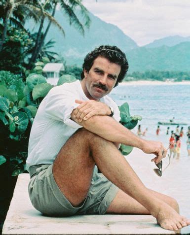 Tom Selleck A Handsome Man Showing Off His Assets Tom Selleck Toms