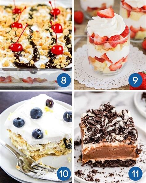 21 Best Outrageously Delicious Easy No Bake Summer Desserts This Tiny Blue House