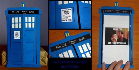 Tardis Birthday Card By Witjanna On Deviantart