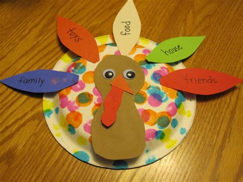 Toddler Approved Grateful Paper Plate Turkey