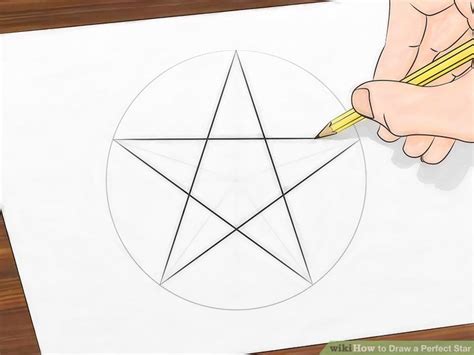 How To Draw A Perfect Star 13 Steps With Pictures Wikihow