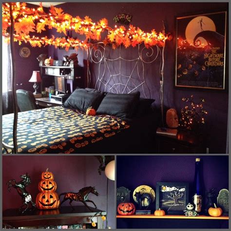 There are some simple bedroom design upgrades you can make that won't cost a ton of money but will make a huge design impact. 22 Halloween Bedroom Ideas - Cathy