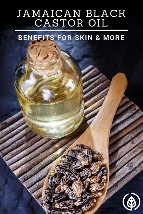 Castor oil, made from castor beans, was traditionally used by men and women in africa for maintenance of good and healthy hair and skin. In addition to its more well-known uses, Jamaican black # ...