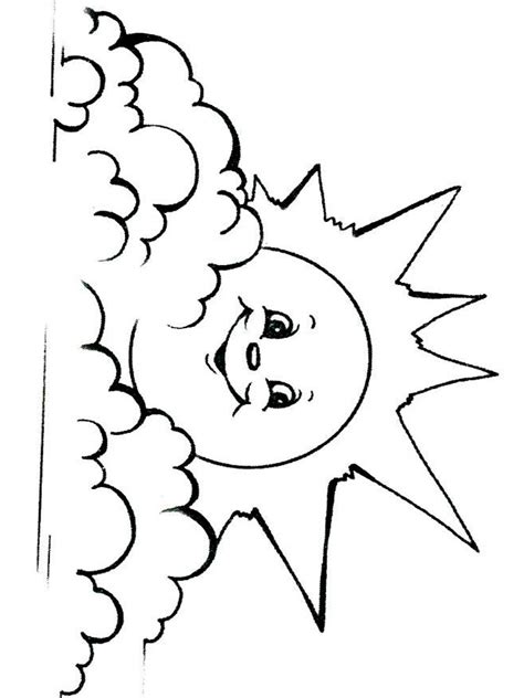 sun coloring pages   print sun coloring pages