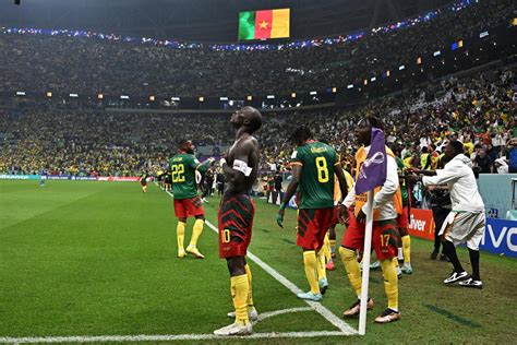 Cameroon Attack Brazil With A Stoppage Time Goal Great Hero Vincent