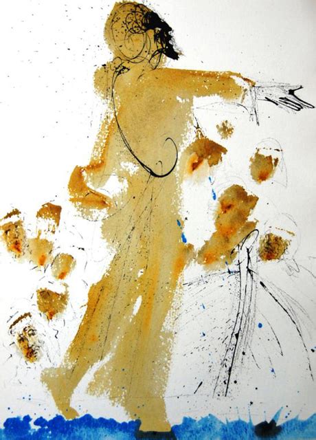 Salvador Dalí Jesus Walking On The Sea 1967 Available For Sale