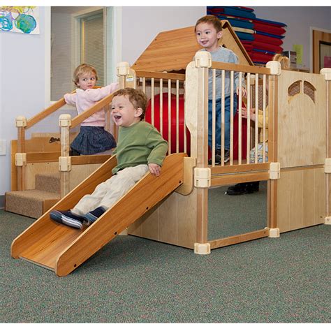 Most Popular Play Structure Kindergarten Kids Wooden Indoor Playground