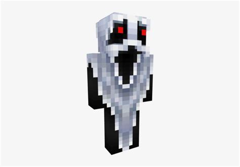 Ghostpic Zpsabpng Minecraft Skin Scary Transparent Png 640x640