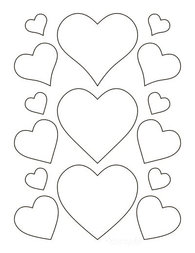 Adorable Heart Coloring Pages For Kids And Adults