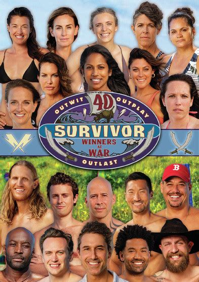 Survivor Winners At War Season 40 Dvd 810072540195 Dvds And Blu Rays
