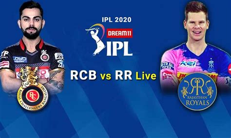 Rcb Vs Rr Live Cricket Score Ipl 2020 Match Today Rcb Win By 8 Wickets