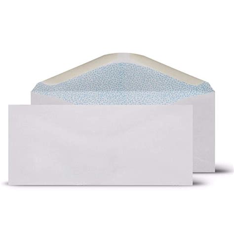 Wideskall White Security 10 Plain Letter Mailing Envelopes 4 18 X 9