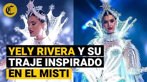 Miss Universo 2021 Yely Rivera Ilumina El Desfile Con Su Traje Típico Inspirado En El Volcán