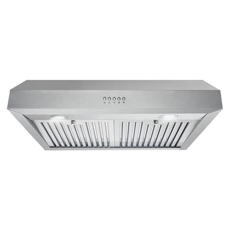 Should i insulate my vent hood duct? Cosmo 30 in. Ducted Under Cabinet Range Hood in Stainless ...