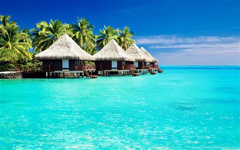 Tropical Bungalows Wallpapers Full Hd 5120x3200 Free Wallpapers