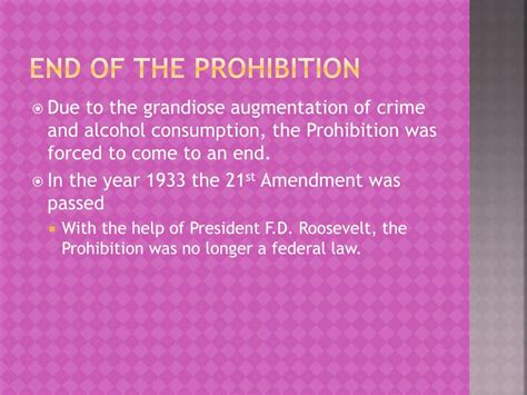 Ppt The Prohibition Powerpoint Presentation Free Download Id2592932