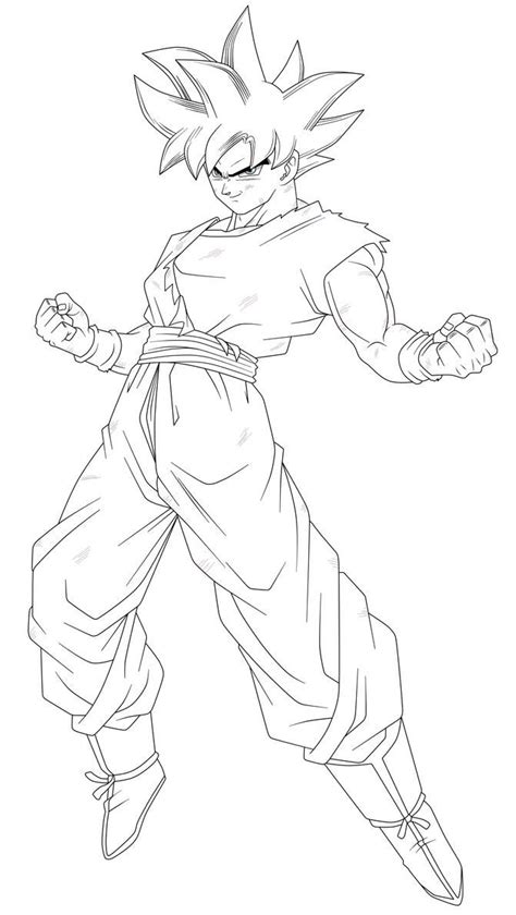 √ Ultra Instinct Goku Coloring Pages Coloring Book Poster Collection