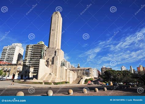 Torre Principal Do Monumento A La Bandera Localizado Na Cidade De