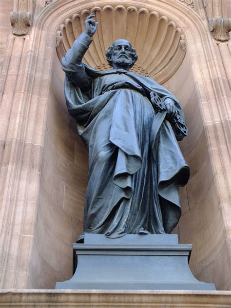 Saint Peter Statue At The Basilica Of Saints Peter And Paul In