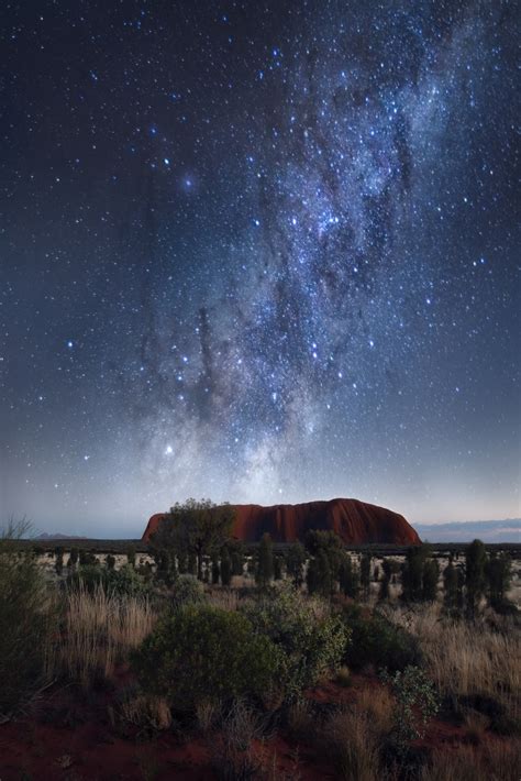 Uluru Milky Way Outback Photography Art We Are Raw Photography