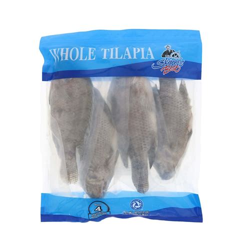 Frozen Whole Cleaned Tilapia Shop Fish At H E B