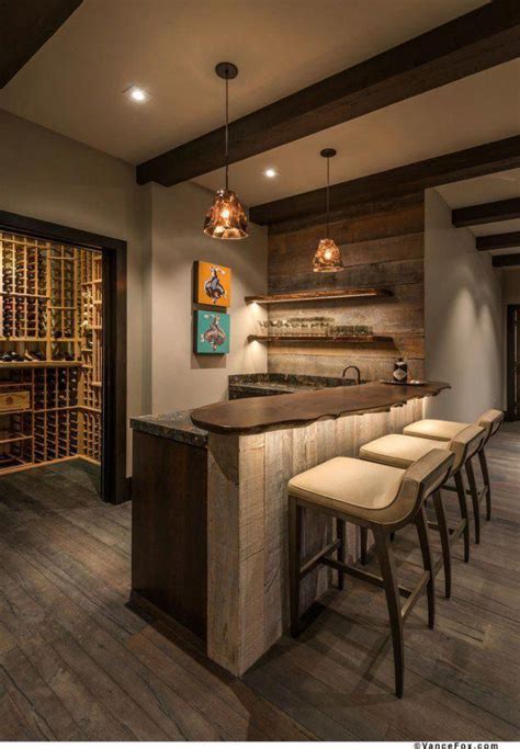 16 Awe Inspiring Rustic Home Bars For An Unforgettable Party Home Bar